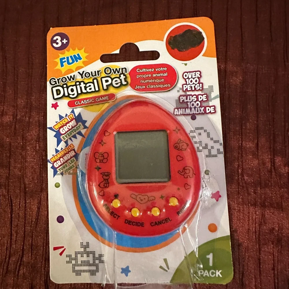 Red Digital Pet Toy